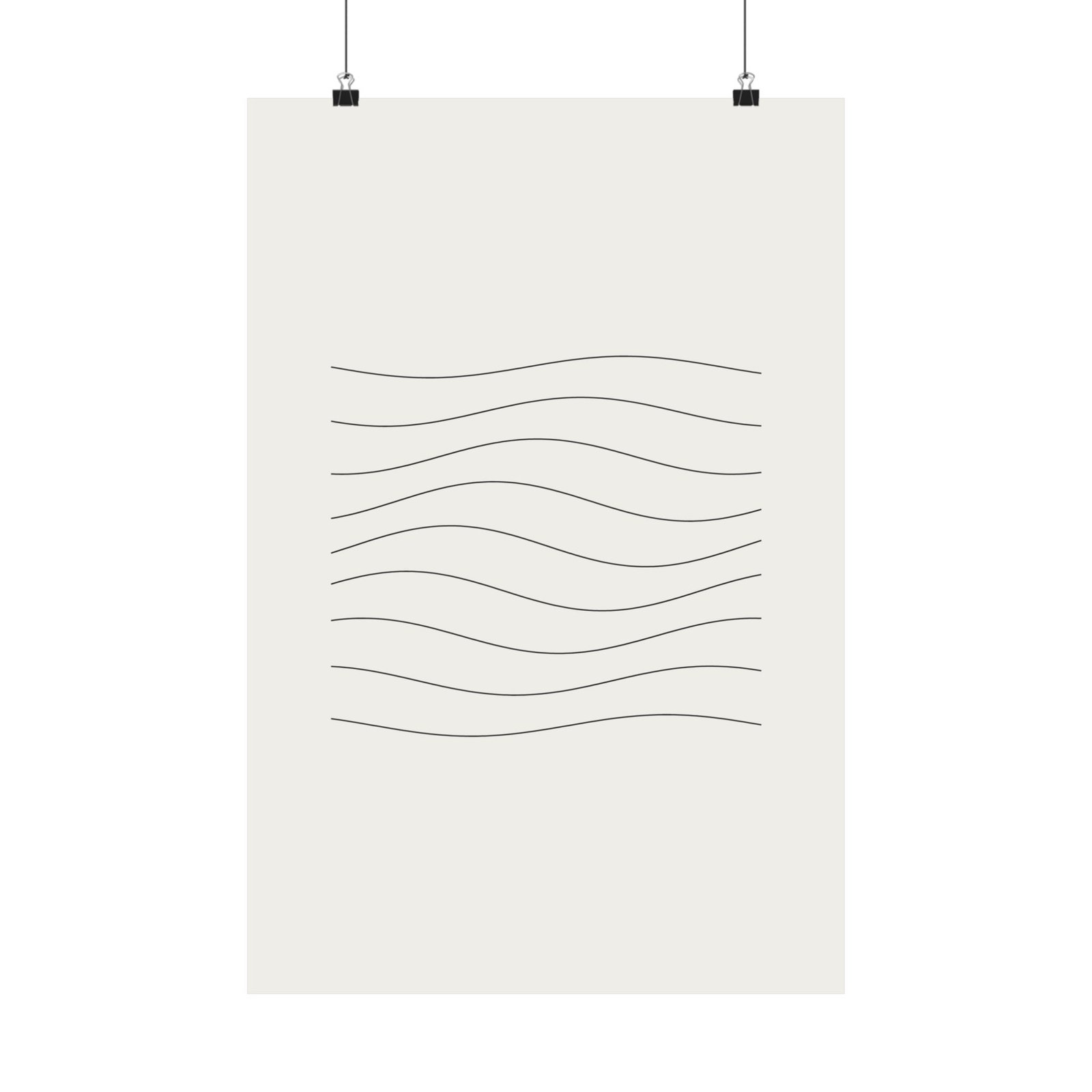 Waves — Minimalist Line Art Print - Image 13