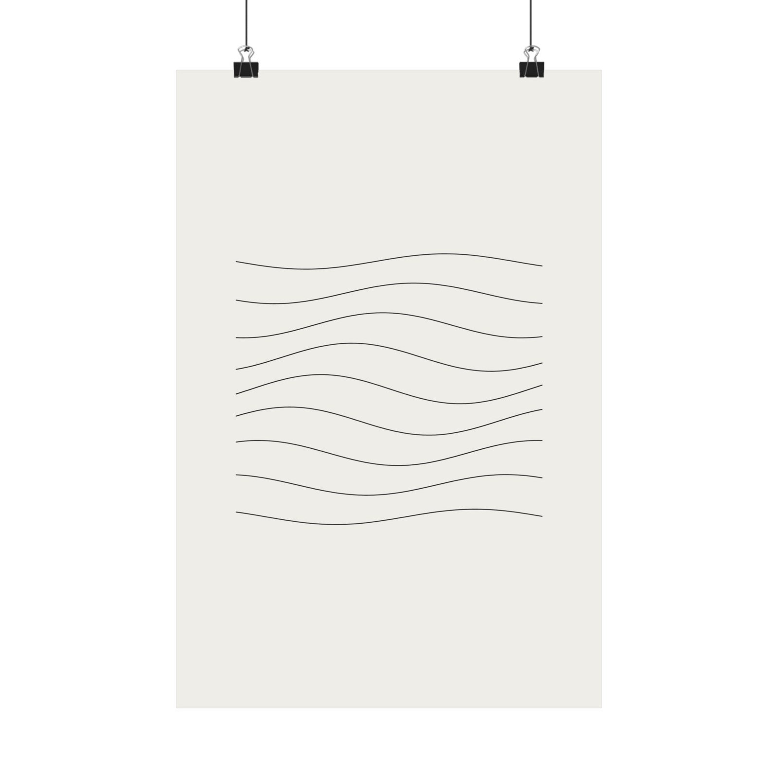 Waves — Minimalist Line Art Print - Image 5