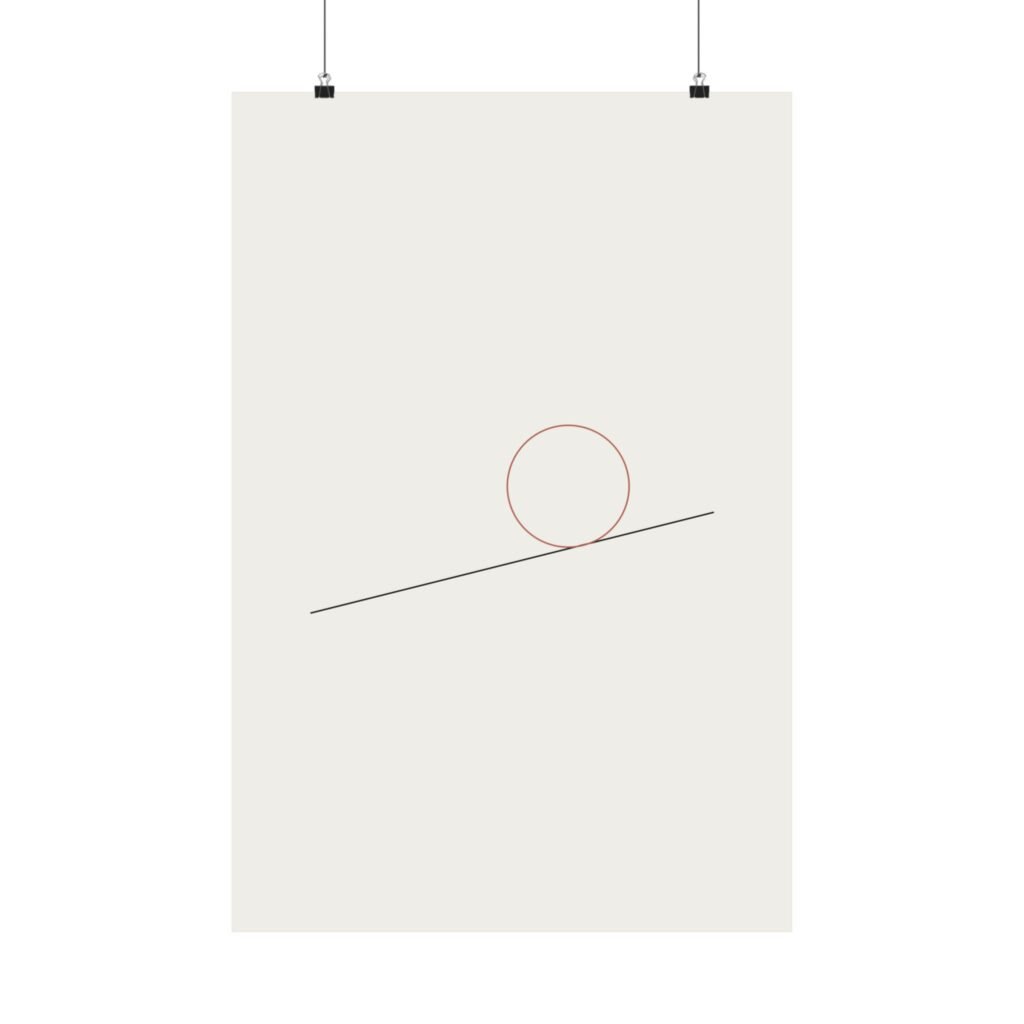 Balance — Minimalist Line Art Print