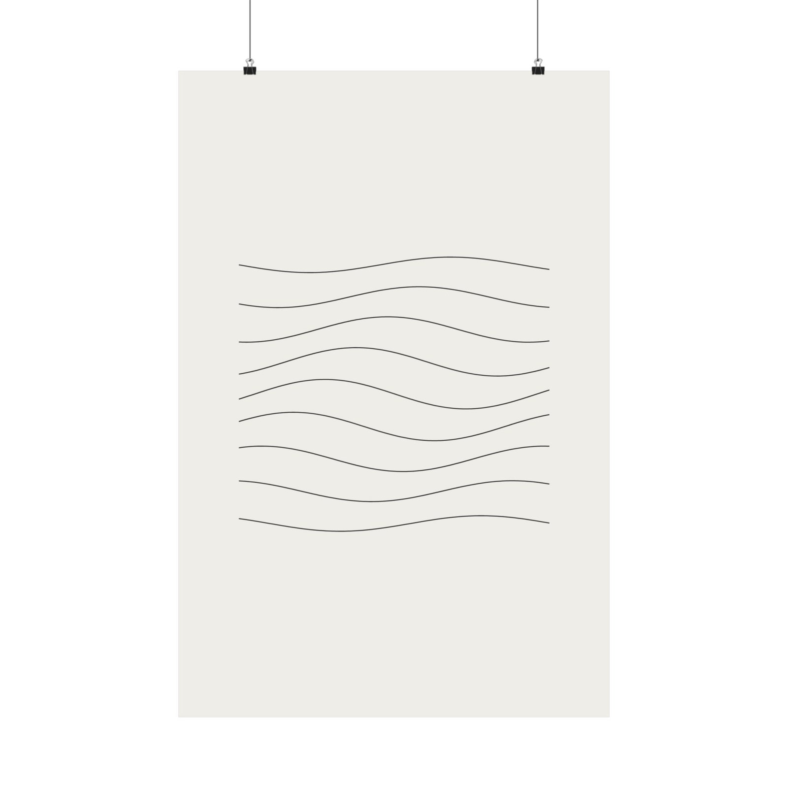 Waves — Minimalist Line Art Print - Image 9